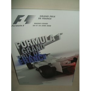 画像: セカンドハンド品●2008 F1世界選手権 フランスGP公式プログラム　(状態：特Ａ） 