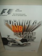 画像: セカンドハンド品●2008 F1世界選手権 ベルギーGP公式プログラム　(状態：特Ａ） 