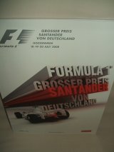 画像: セカンドハンド品●2008 F1世界選手権 ドイツGP公式プログラム　(状態：特Ａ） 