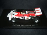 画像: シグナス特別価格●新品正規入荷品●SPARK1/43 BRM P160B FRENCH GP 1972 (H.GANLEY) #23