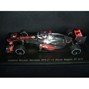 画像: 新品正規入荷品●SPARK1/43 VODAFONE McLAREN MERCEDES MP4-27 WINNER BELGIUM GP 2012 (J.バトン） #3