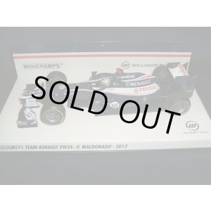 画像: 新品正規入荷品●PMA1/43 WILLIAMS RENAULT FW34 (P.マルドナード) 2012