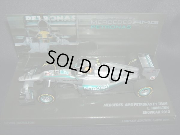 画像1: 新品特別入荷品●PMA1/43 MERCEDES AMG SHOWCAR 2013 （メルセデスBOX) 限定品　（L.ハミルトン）