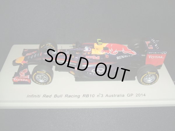 画像1: 新品正規入荷品●SPARK 1/43 INFINITI RED BULL RACING RB10 AUSTRALIA GP 2014 (D,RICCIARDO) #3