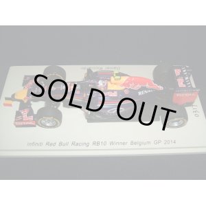 画像: 新品正規入荷品●SPARK1/43 INFINITI RED BULL RB10 WINNER BELGIUM GP 2014 (D.リカルド） #3