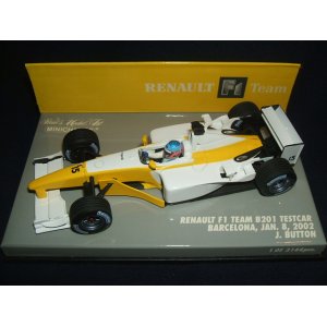 画像: セカンドハンド品●PMA1/43 RENAULT B201 TESTCAR BARCELONA 2002 (J.バトン）