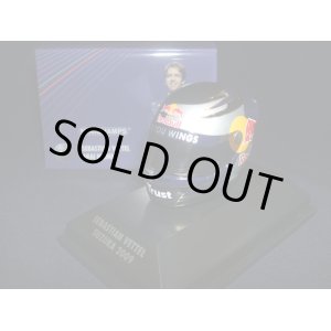 画像: 新品正規入荷品●PMA1/8 RED BULL S.ベッテル　ミニチュアヘルメット SUZUKA 2009