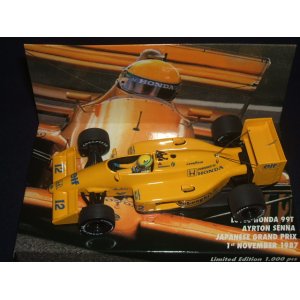 画像: 新品正規入荷品●PMA1/43 ユーロスポーツ別注 LOTUS HONDA 99T 日本GP (A.セナ）