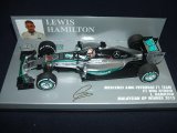 画像: 新品正規入荷品●PMA1/43 レジン製　MERCEDES PETRONAS AMG W06 MALAYSIAN GP WINNER 2015 (L.ハミルトン）