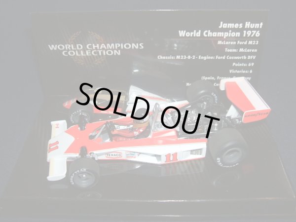 画像1: 新品正規入荷品●PMA1/43 WCパッケージ McLAREN FORD M23 (J・ハント） 1976