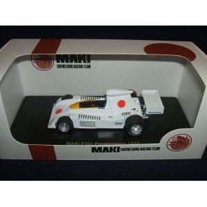 画像: 新品正規入荷品●KB特注プレミアムX 1/43 MAKI F101 PRESENTATION 1974  ノンフィギュア