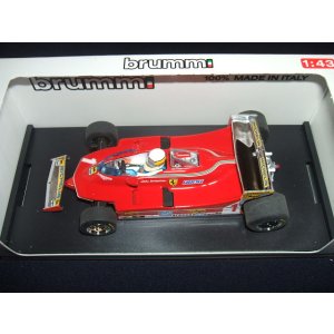 画像: 新品正規入荷品●brumm 1/43 FERRARI 312T5 MONACO GP 1980 (J.シェクター） 