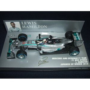 画像: 新品正規入荷品●PMA1/43 MERCEDES AMG PETRONAS W05 JAPANESE GP WINNER 2014 (L.ハミルトン）