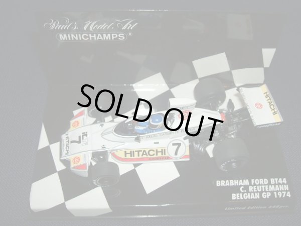 画像1: 新品正規入荷品●PMA1/43 BRABHAM FORD BT44 BELGIAN GP 1974 (C.ロイテマン） #7