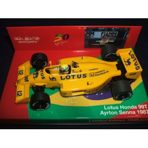 画像: セカンドハンド品●PMA1/43 RG別注 SENNA 50th LOTUS HONDA 99T (A.セナ） 1987