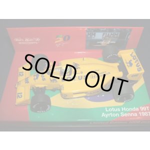 画像: セカンドハンド品●PMA1/43 RG別注 SENNA 50th LOTUS HONDA 99T (A.セナ） 1987