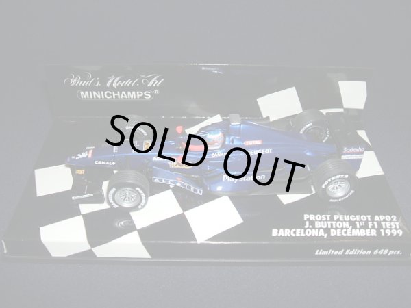 画像1: 新品正規入荷品●PMA1/43 PROST PEUGEOT AP02 BARCELONA F1 1st TEST 1999 (J.バトン）