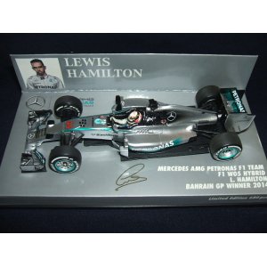 画像: 新品正規入荷品●PMA1/43 MERCEDES AMG W05 WINNER BAHRAIN GP 2014 (L.ハミルトン）#44