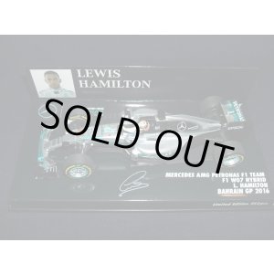 画像: 新品正規入荷品●PMA1/43 MERCEDES AMG PETRONAS W07 BAHRAIN GP 2016 (L.ハミルトン）