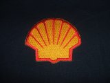 画像: SHELL  ロゴワッペン　横60mm縦55mm