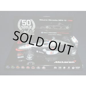 画像: 新品正規入荷品●PMA1/43 McLAREN 50周年記念 McLAREN MERCEDES MP4-13 (M.ハッキネン) 1998