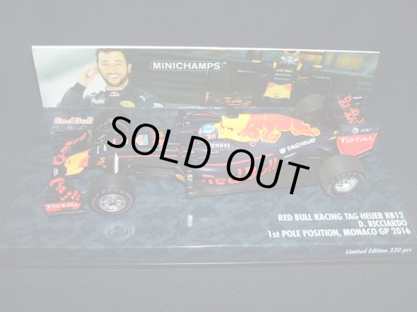 画像1: 新品正規入荷品●PMA1/43 RED BULL TAG HEUER RB12 1st POLE POSITION MONACO GP 2016  (D.リカルド）