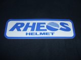 画像: RHEOS HELMET 純正ワッペン (ウレタン製）