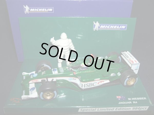 画像1: セカンドハンド品●PMA1/43 ミシュラン別注 JAGUAR R4 (M.ウェーバー）