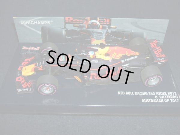 画像1: 新品正規入荷品●PMA1/43 RED BULL TAG HEUER RB13 AUSTRALIAN GP 2017 (D.リカルド）