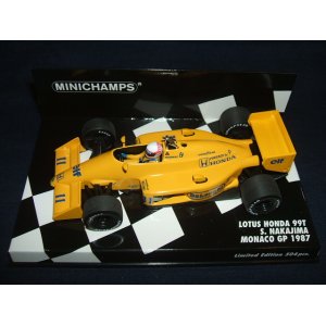 画像: 新品正規入荷品●PMA1/43 LOTUS HONDA 99T MONACO GP 1987 (中嶋悟） #11