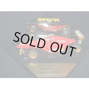 画像: セカンドハンド品●ONYX1/43 FERRARI 412T1  (G.ベルガー）