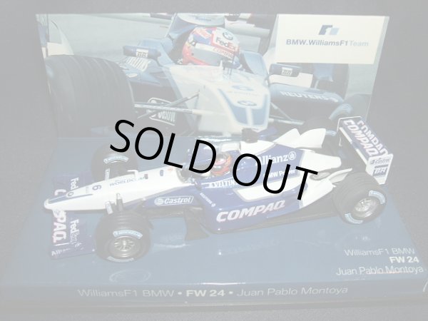 画像1: セカンドハンド品●PMA1/43 チーム別注 WILLIAMS BMW FW24 (J.P.モントーヤ）