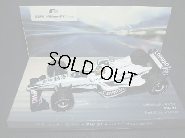 画像1: セカンドハンド品●チーム別注●PMA1/43 WILLIAMS BMW FW21 (R.シューマッハ）