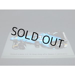 画像: 50％OFF●新品正規入荷品●SPARK 1/43 FORMULA Eシリーズ RENAULT E.DAMAS Z.E.16  HONG KONG EPRIX SEASON 3 (2016-2017) N.プロスト  #8