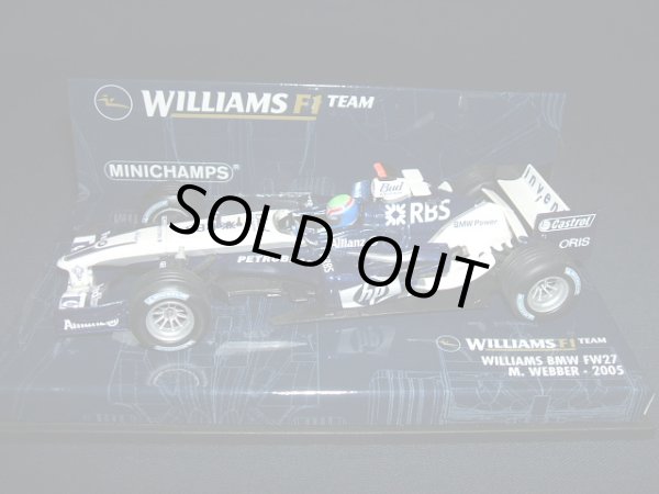 画像1: セカンドハンド品◎PMA1/43 WILLIAMS BMW FW27 (M.ウェーバー） 2005