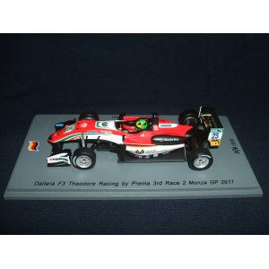 画像: 緊急並行輸入品●SPARK 1/43 DALLARA F3 THEODORE RACING by PREMA 3rd Race2 MONZA GP 2017  (ミック・シューマッハ） #25