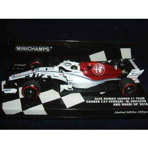 画像: 新品正規入荷品●PMA1/43 ALFA ROMEO SAUBER C37 ABU DHABI GP 2018 (M.エリクソン） #9