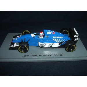 画像: 新品正規入荷品●SPARK 1/43 LIGIER JS39B 3nd GERMAN GP 1994 (E.BERNARD） #25