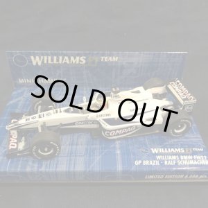 画像: セカンドハンド品●PMA1/43 WILLIAMS BMW FW22 BRAZIL GP (R.シューマッハ） 