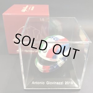 画像: 新品正規入荷品●SPARK 1/8 ALFA ROMEO 2019 ミニチュアヘルメット (A..ジョビナッツィ）