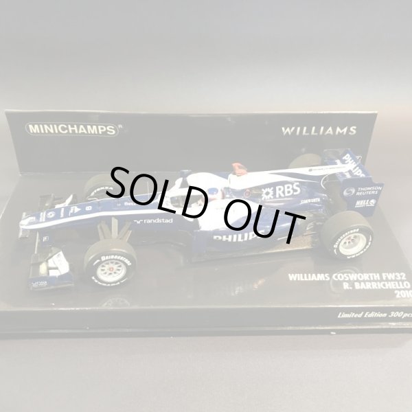 画像1: 新品特別入荷品●再入荷●PMA1/43 WILLIAMS COSWORTH FW32 (R.バリチェロ） 2010