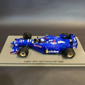 画像: 新品正規入荷品●SPARK 1/43 LIGIER JS41 4th FRENCH GP 1995 (M.BRUNDLE) #25