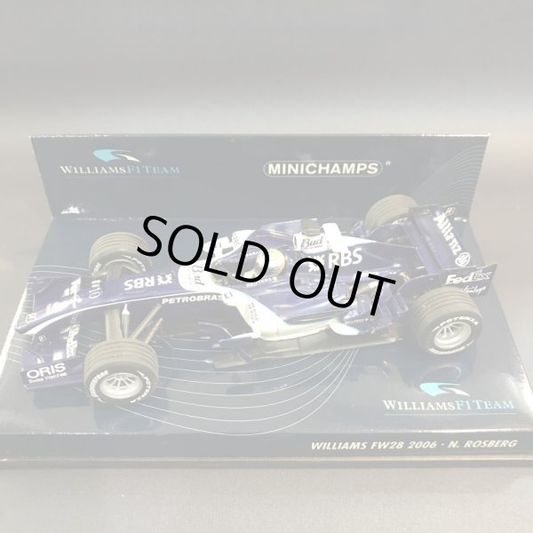 画像1: セカンドハンド品●PMA1/43 WILLIAMS FW28 2006  (N.ロズベルグ）