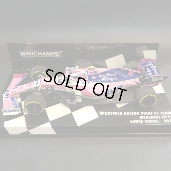 画像1: 新品正規入荷品●PMA1/43 SPORTPESA RACING POINT F1 MERCEDES RP19 (L.ストロール）