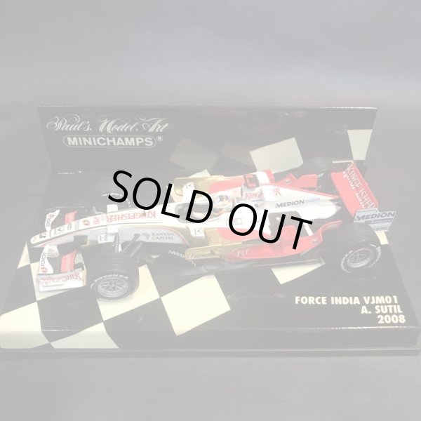 画像1: セカンドハンド品●PMA 1/43 FORCE INDIA VJM01 （A.スーティル） 2008