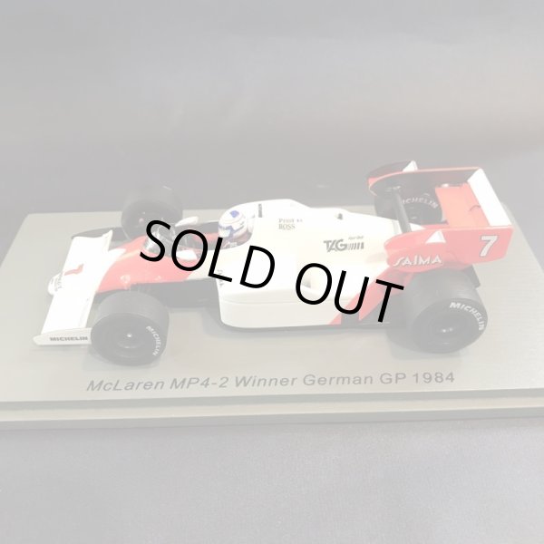 画像1: 新品正規入荷品●SPARK1/43 McLAREN MP4-2 WINNER GERMAN GP 1984 (A.プロスト） #7