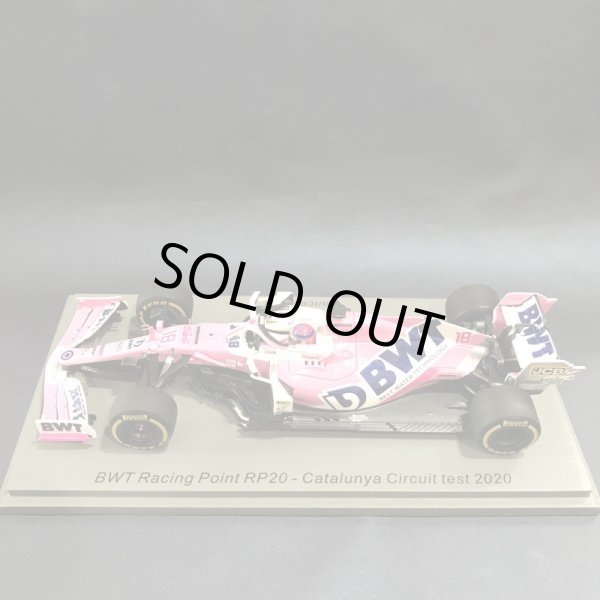 画像1: 新品正規入荷品●SPARK1/43 BWT RACING POINT RP20 CATALUNYA CIRCUIT TEST 2020 (L.ストロール） #18