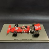 画像: シグナス特別価格●新品正規入荷品●SPARK1/43 MARCH 711 GERMAN GP 1971 (A.de ADAMICH) #16