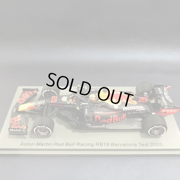 画像1: 新品正規入荷品●SPARK1/43 RED BULL HONDA RB16 BARCELONA TEST 2020 (A.アルボン） #23