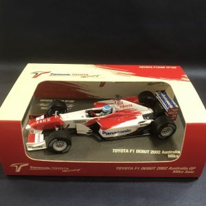 画像: セカンドハンド品●TOYOTA別注●PMA1/43 TOYOTA F1 DEBUT 2002 AUSTRALIA GP (M.サロ） #24